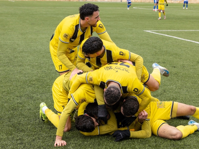 שחקני נורדיה בניצחון גדול (גלעד אימס ואיתי דהן)